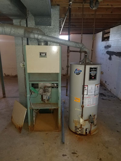 Furnace Install – Before